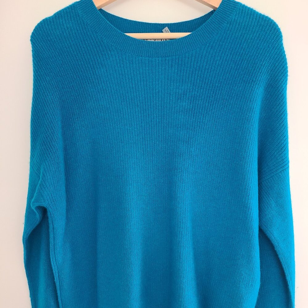 ALICE + OLIVIA Cashmere Caprice Blue Sweater Size XS